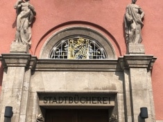Besuch der Zentralbibliothek Kolpingstraße, Mai 2022