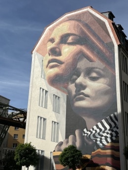 Köster: Pina Bausch Street-Art bereichert das Stadtbild